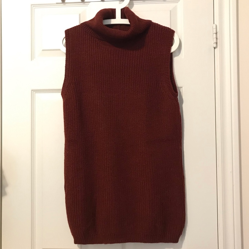 Forever21 Sleeveless turtleneck dress
